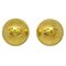 Goldene Ohrclips mit Knöpfen von Chanel, 2 . Set 1