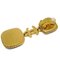 Gripoix Dangle Clip-on Earrings in Gold from Chanel, Set of 2 3