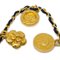 Halskette mit Anhänger in Gold & Schwarz von Chanel 3