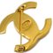 Small Gold Turnlock Brooch Pin from Chanel, Image 3