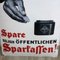 Enameled Sparkasse Sign from C. Robert Dold, 1930s 6