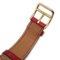 Medor Watch in Red Courchevel from Hermes 6