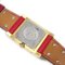 Medor Watch in Red Courchevel from Hermes 5