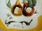 Original Porzellan Früchte mit Löchern und Nashorn Schale von Salvador Dali 2