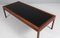 Vintage Danish Coffee Table in Rosewood and Black Formica by Ejvind A. Johansson, 1960s 2