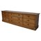 Large German Pine Apothecary Cabinet 1