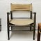 Green Stained Oak Safari Chair from Farstrup, 1960s, Image 3