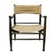 Green Stained Oak Safari Chair from Farstrup, 1960s 2