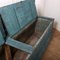 Vintage English Painted Storage Bench 8