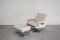 Vintage Swivel Lounge Chair with Ottoman from Carl Straub, Image 12