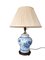 Vintage Table Lamp with Birds & Flowers, 1980s 3
