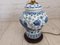 Vintage Table Lamp with Birds & Flowers, 1980s, Image 7