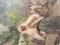 GB Todeschini, figuras femeninas, siglo XIX, óleo sobre lienzo, enmarcado, Imagen 5