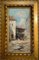 Ricciardi, Case di campagna, Fine XIX secolo, Dipinto ad olio su tavola, Immagine 1