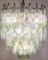 Mid-Century Green and Clear Poliedri Chandelier, 1960 11