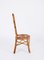 High Back Rattan and Wicker Chair, Italy, 1960s, Image 11