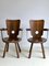French Brutalist Armchairs, Set of 4 3