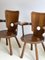 French Brutalist Armchairs, Set of 4 5