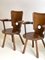 French Brutalist Armchairs, Set of 4 4