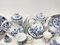 19th Century Dutch Blue Onion Tableware attributed to Louis Regout Maastricht, Set of 36 3