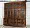 Oak Glazed Haberdashery Bookcase Cabinet, 1890 5