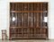 Oak Glazed Haberdashery Bookcase Cabinet, 1890 4