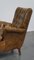 Brown Leather Chesterfield Armchair, Image 12