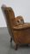 Brown Leather Chesterfield Armchair 11