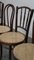 Antique Bistro Chairs from Thonet, Set of 4, Image 12