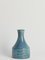Modern Scandinavian Ceramic Vase with Shimmering Turquoise Glaze by Jie Gantofta, 1960s 2