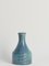 Modern Scandinavian Ceramic Vase with Shimmering Turquoise Glaze by Jie Gantofta, 1960s 4