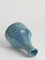 Modern Scandinavian Ceramic Vase with Shimmering Turquoise Glaze by Jie Gantofta, 1960s 10
