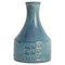 Modern Scandinavian Ceramic Vase with Shimmering Turquoise Glaze by Jie Gantofta, 1960s 1