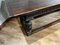 Antique Refectory Table in Oak, 18th Century, Image 8