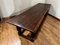 Antique Refectory Table in Oak, 18th Century, Image 16