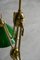 Lampadario da biliardo in vetro verde, Immagine 11
