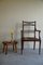 Single Continental Walnut Occasional Chair 11