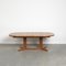 Extendable Oval Dining Table in Teak, 1960s 2