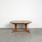 Extendable Oval Dining Table in Teak, 1960s 3
