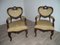 Louis Philippe Armchairs in Baroque Style, 1850, Set of 2 1