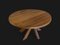 T21 Elm Dining Table by Pierre Chapo, 1970s, Image 3