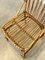 Mesa de juegos y sillas de bambú de G. De Vivo, años 70. Juego de 5, Imagen 13