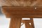 Mid-Century Brutalist Dining Table in Oak, France, 1960s, Image 13