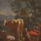 Artiste Flamand, Paysage Pastoral, 1750, Peinture à l'Huile, Framedl 14