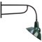 French Iron and Green Enamel Street Light from Sammode, France 1
