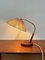 Lampe de Bureau Vintage en Teck et Sisal de Temde Leuchten, Danemark, 1960s 2