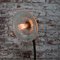 French Holophane Glass, Brass and Cast Iron Desk Light / Table Lamp, Image 6