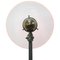 Lampe de Bureau / Lampe de Table Holophane en Verre, Laiton et Fonte, France 4