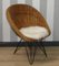 Wicker Chair by Teun Velthuizen for Urotan, Netherlands, 1950s 3
