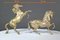 Cavalli in ottone, metà del XX secolo, set di 2, Immagine 21